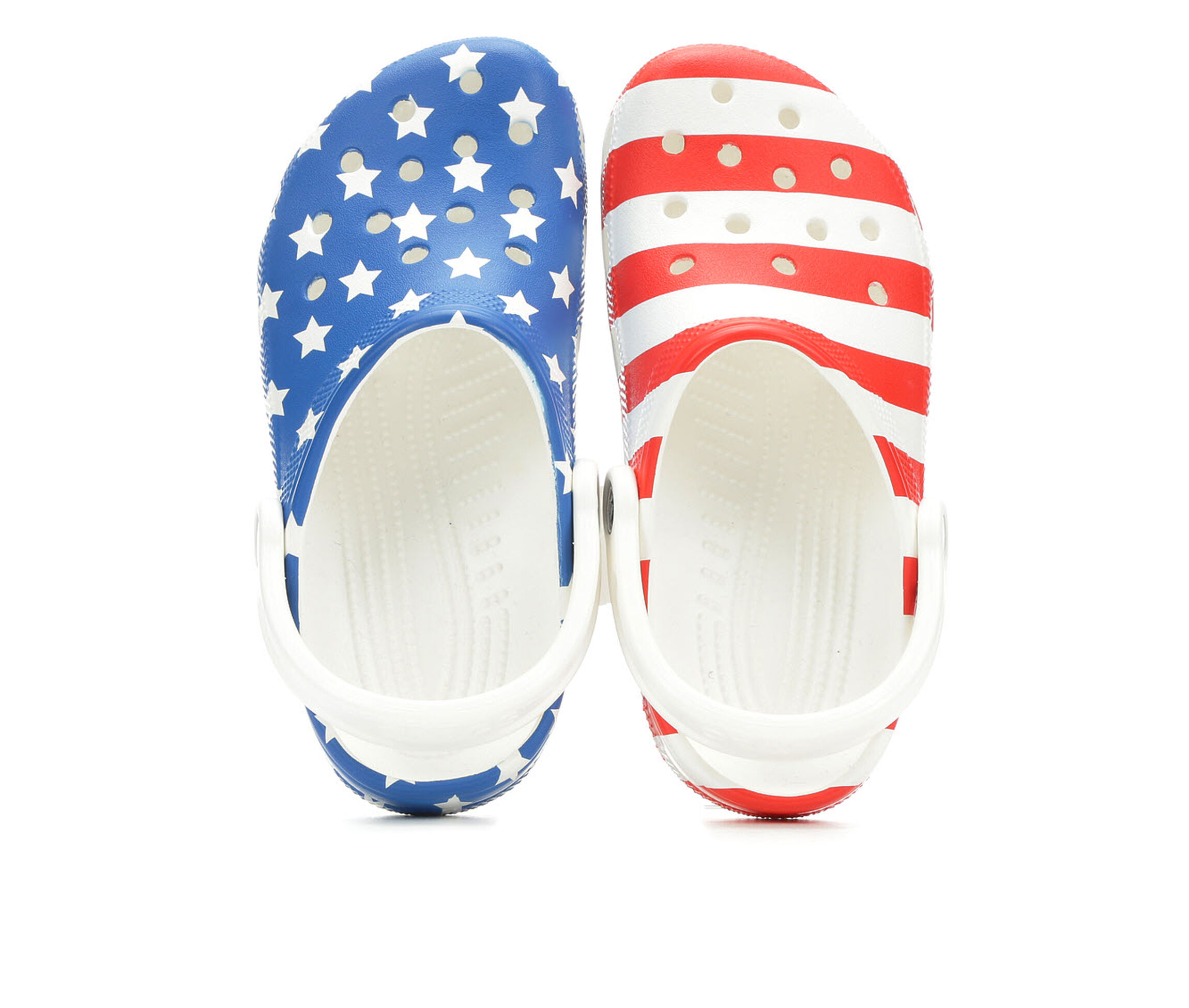 classic american flag clog crocs