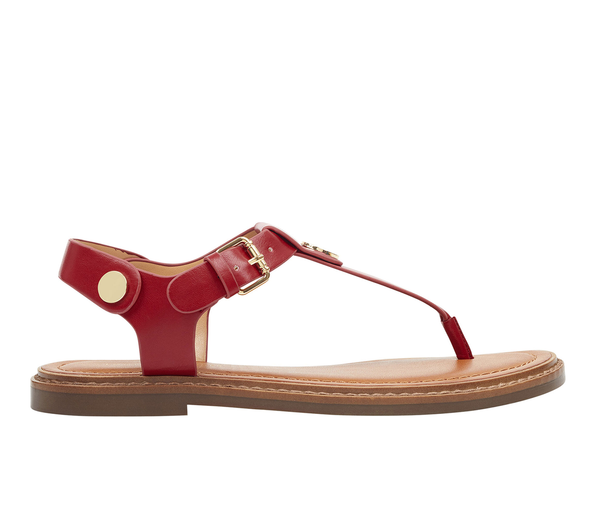 Must Have Tommy Hilfiger Bennia Women's Sandal (Red - Size 8 - Faux  Leather) from Tommy Hilfiger | AccuWeather Shop