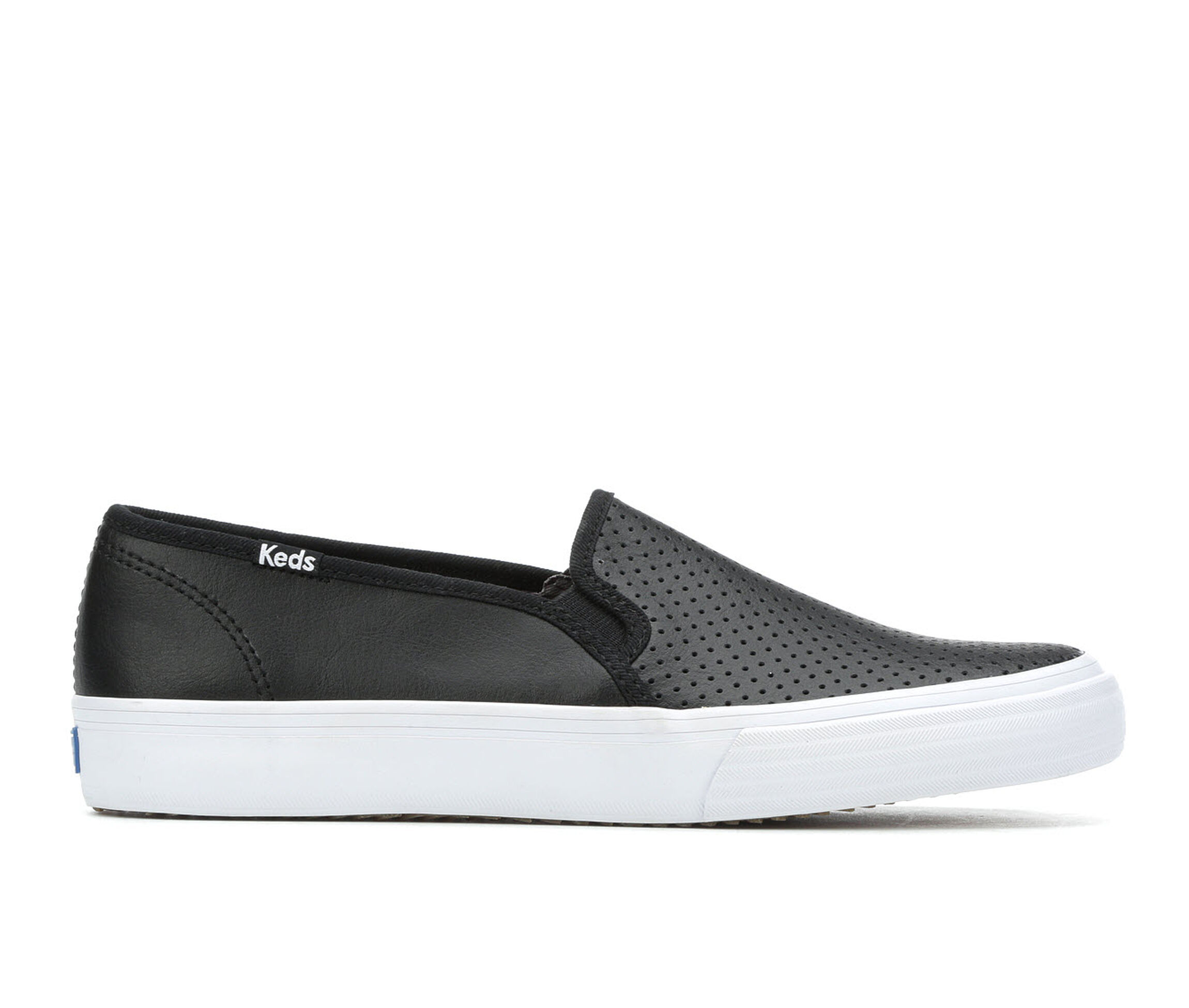 keds leather slip on