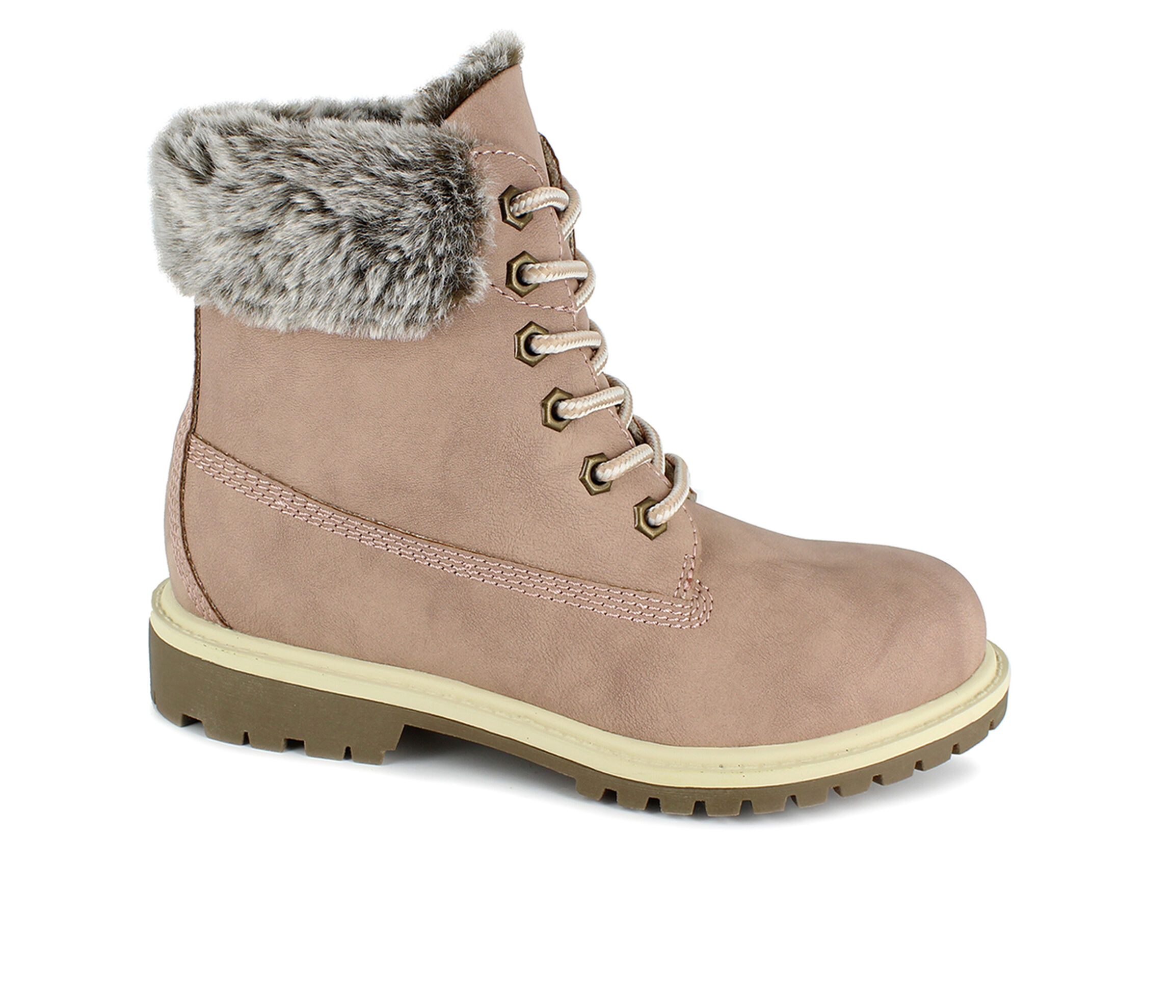 Unionbay Mason Women's Boot (Pink - Size 6 - Leather) | AccuWeather Shop