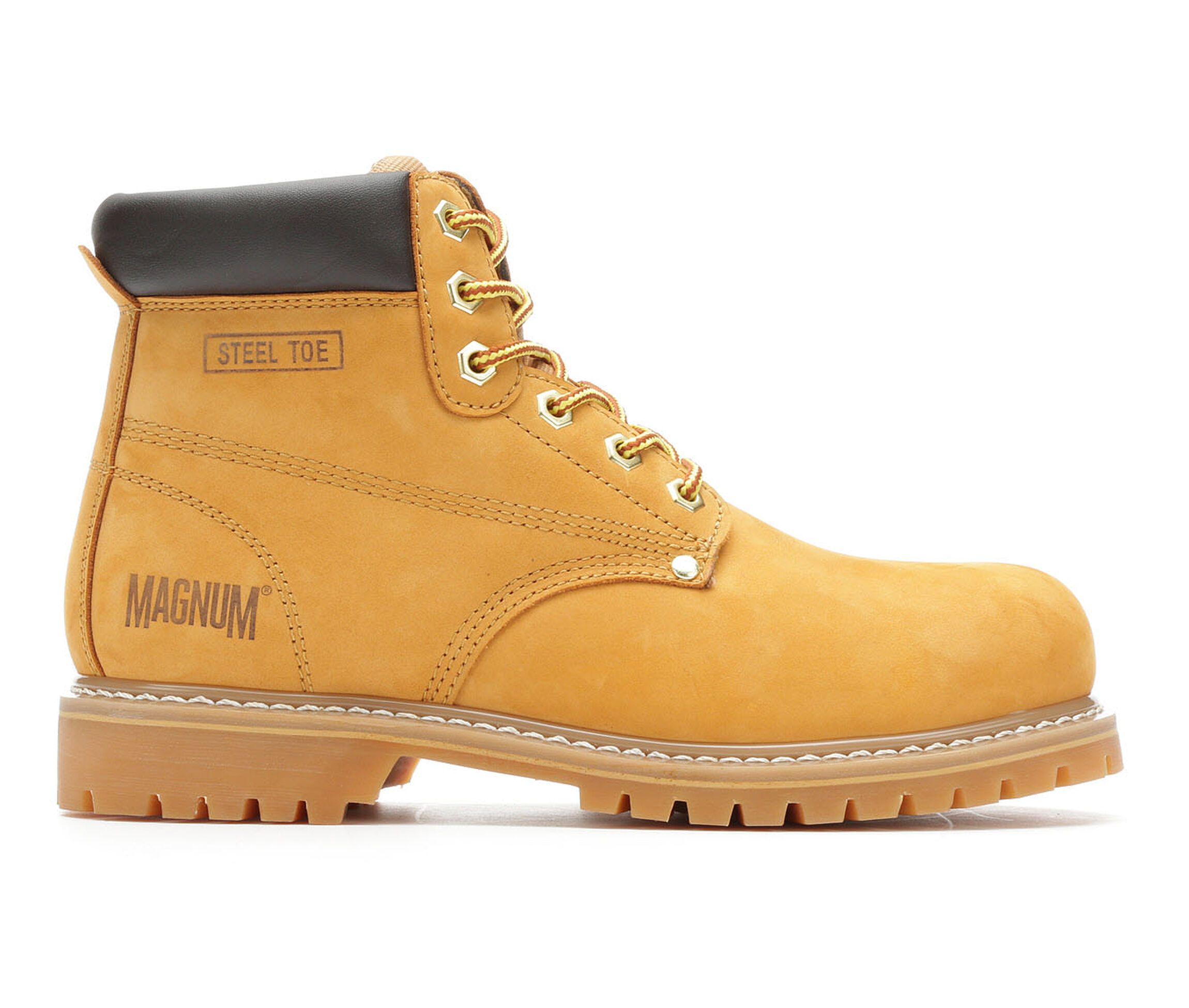 MagnumMen's Magnum Gritstone Mid Steel Toe Work Boots in Wheat Size 12 ...
