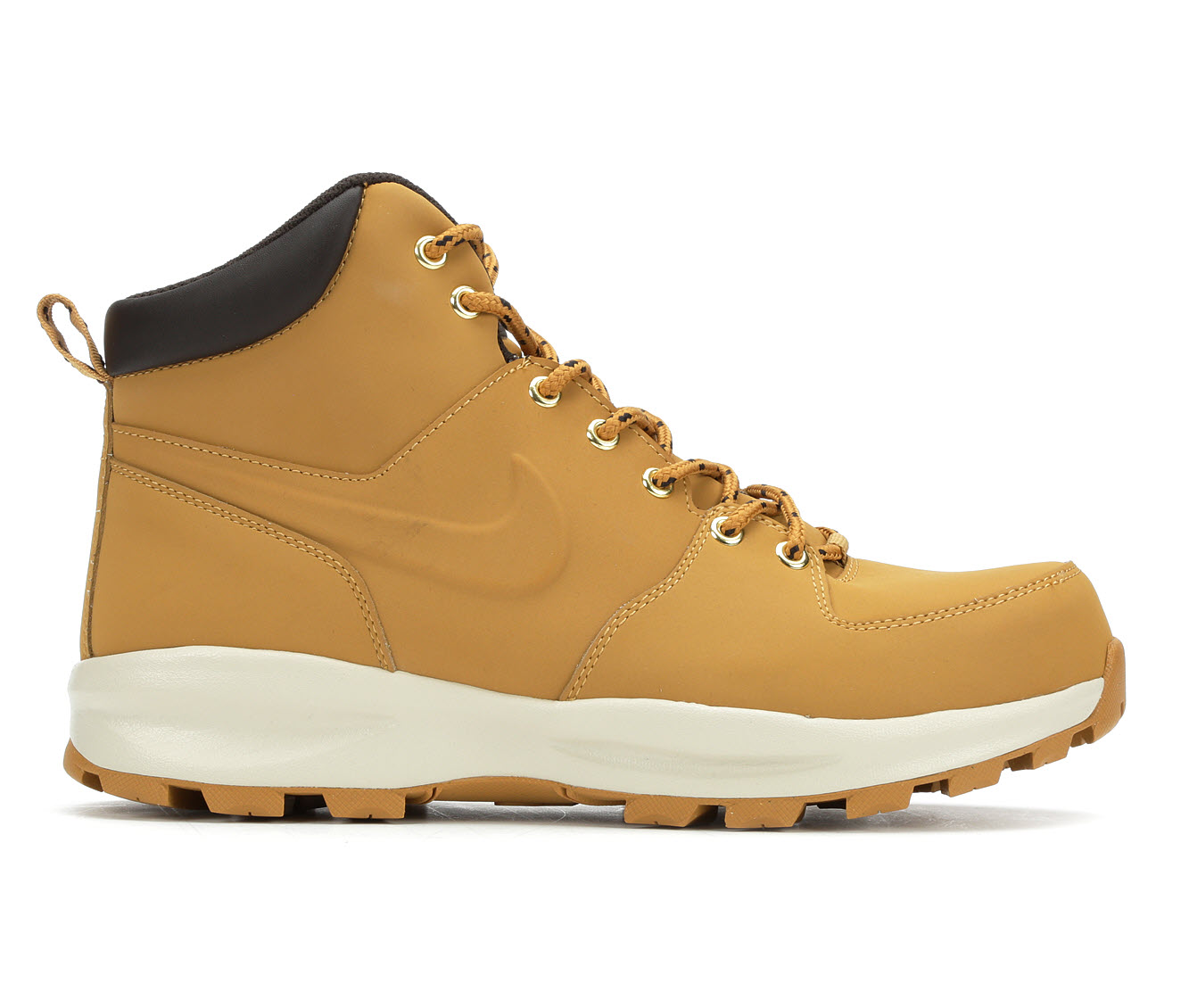 Shop Now For The Nike Manoa Leather Lace-Up Men's Boot (Beige - Size 11 -  Leather) | AccuWeather Shop