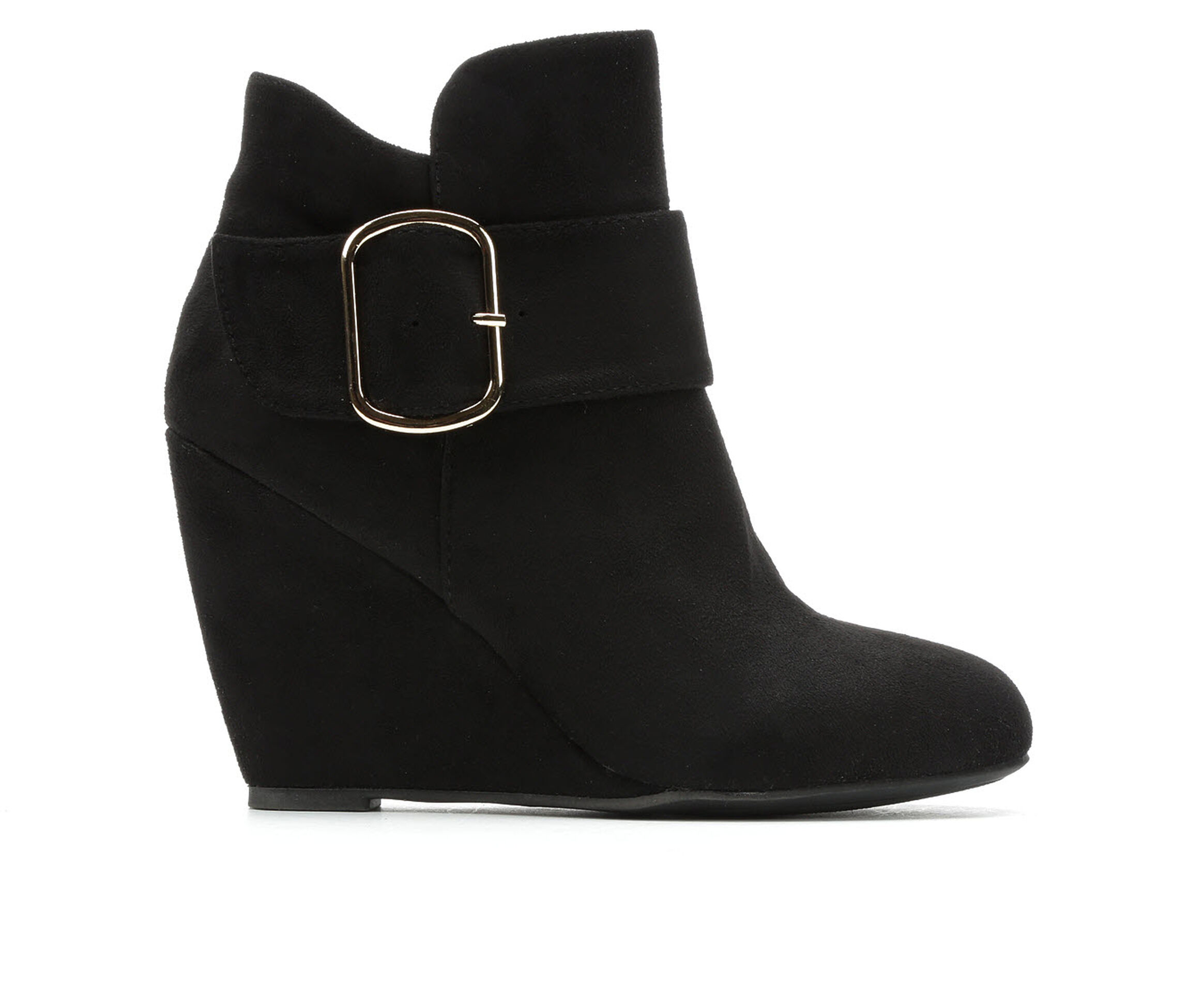 black wedge heels size 11