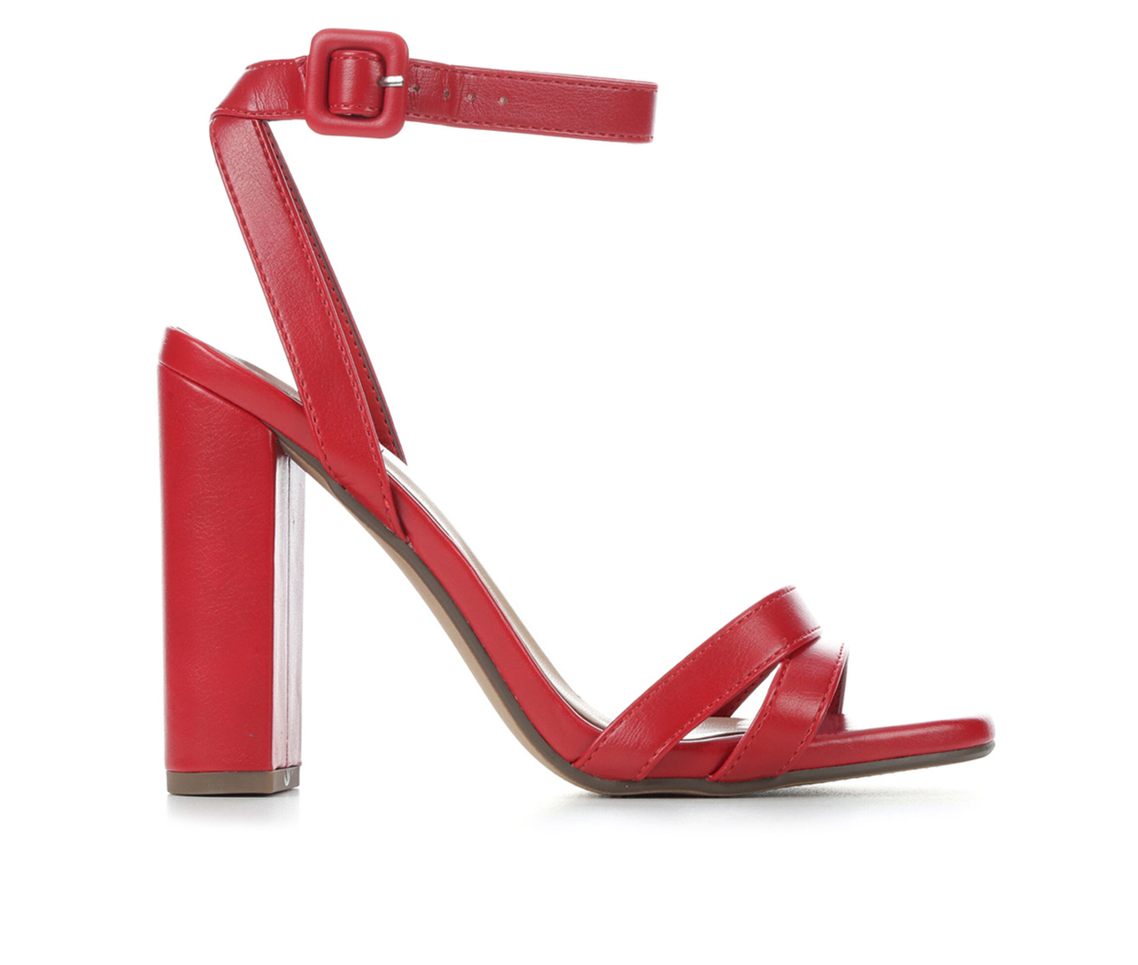 Get the Women's Delicious Degree Dress Sandals in Red Size 6 Medium from  Shoe Carnival now | AccuWeather Shop